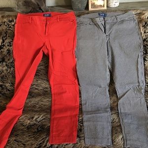 Pixie Gap Crop Work Pants